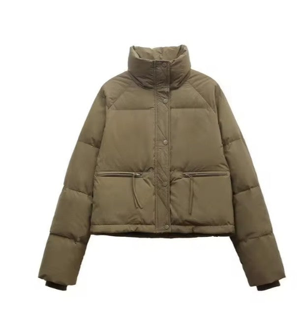 Puffer Jacket(Olive Green)